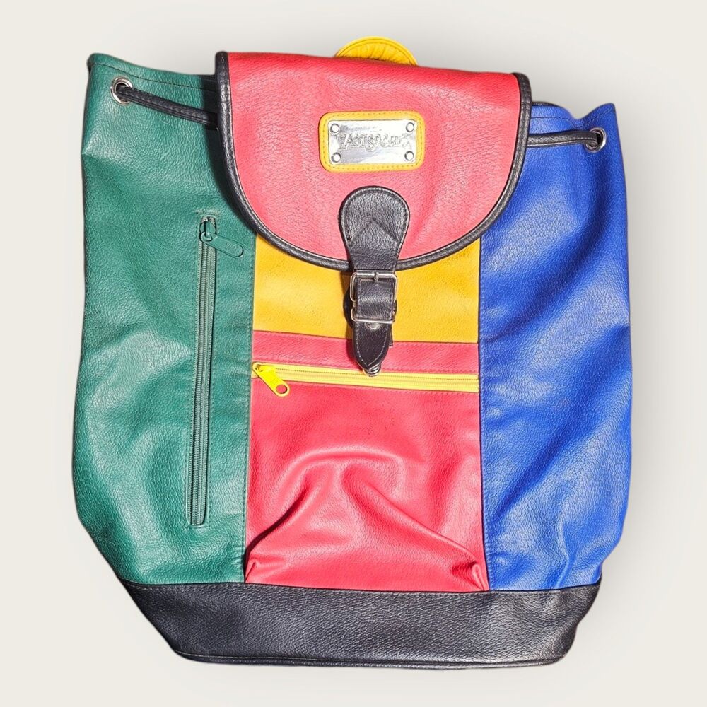 Vintage multicolored Eastsport backpack